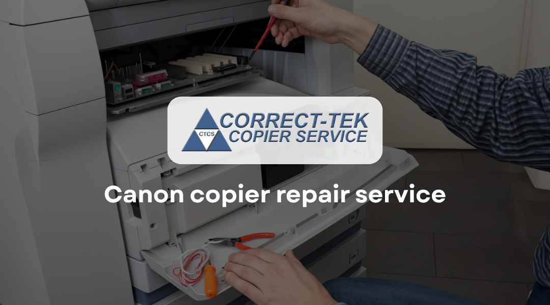 Canon copier repair service